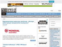 Tablet Screenshot of newss.pl